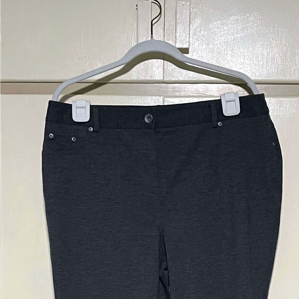 Style and Co gray Stretch Pants new without tags 16W